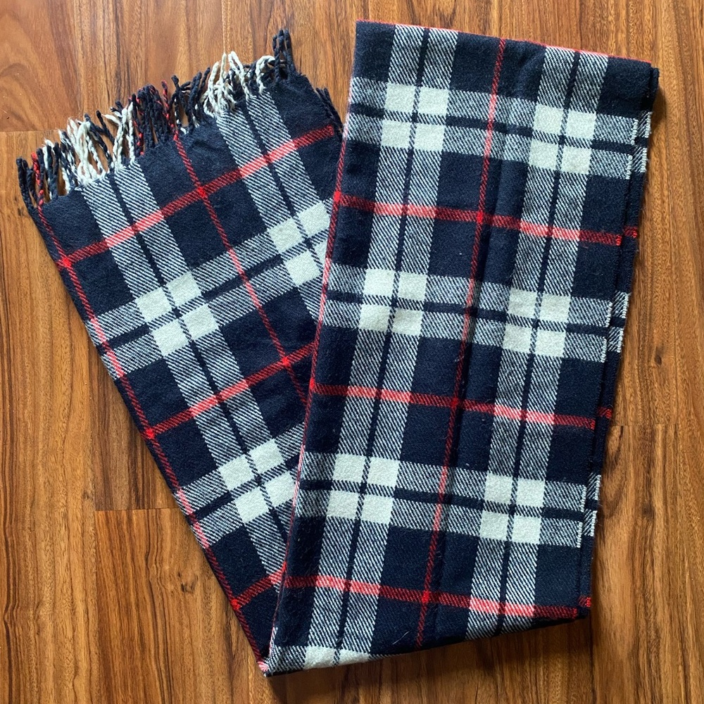 J.crew plaid scarf